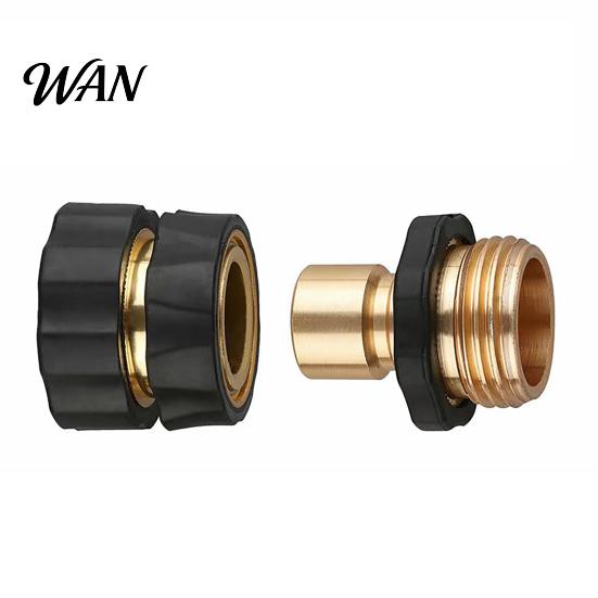 Hose Connector Garden Fittings, Quick Release 3/4 Inch Leakproof Water Adapter, Universal Fittings for Irrigation Fitting 1pc