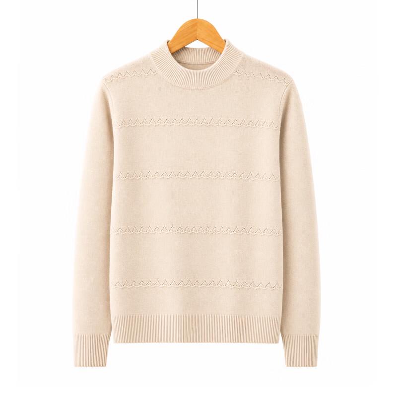 Women's Round-Neck Embellished Knit Sweater