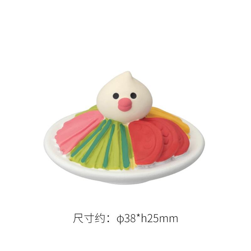 Zakka Summer Day Resin Ornaments watermelon Cat Home Desktop Scenic Decoration Mini Shooting Props Collection Toy for Kids