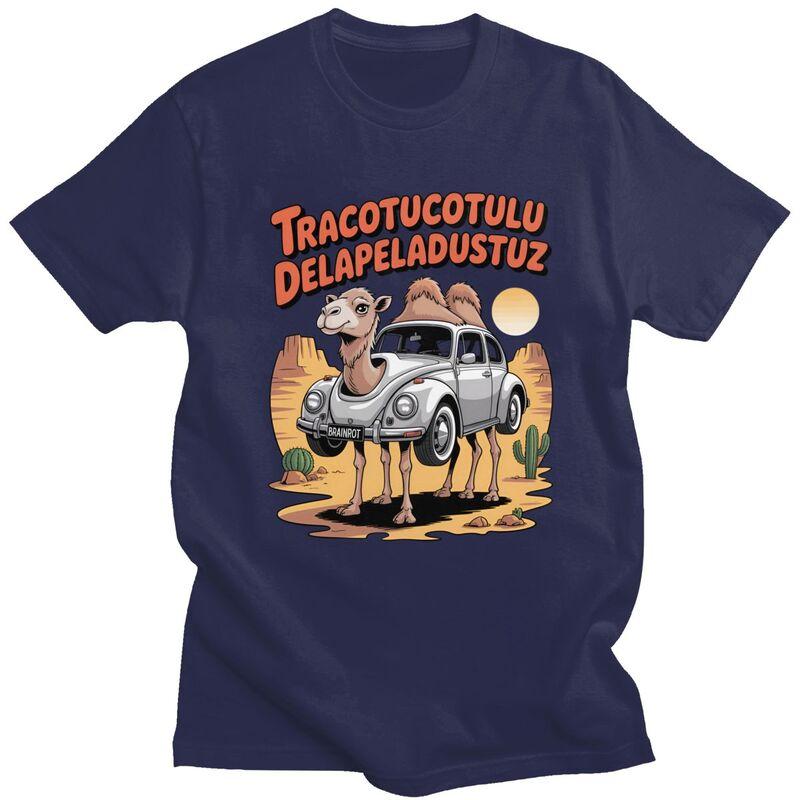 

Male Tracotucotulu Delapeladustuz Italian Brainrot Meme T Shirt 100 Cotton Colthing Fashion Casual Design Graphic Tees Shirt 4XL