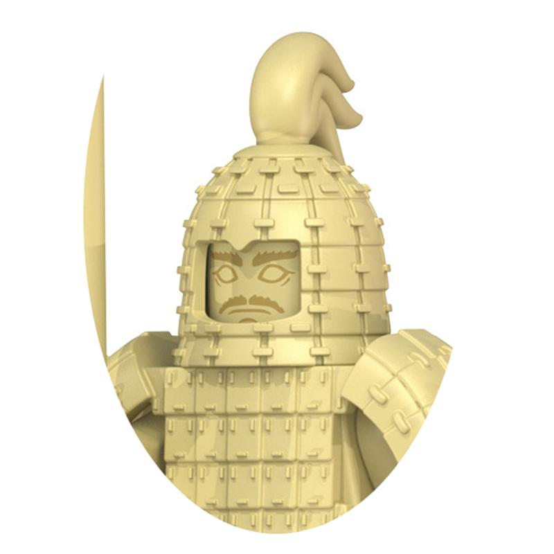 Kinas eldgamle Qin-dynastisoldatfigurer Byggeklosser Terrakottahæren Klosser Samling Leker For Barn