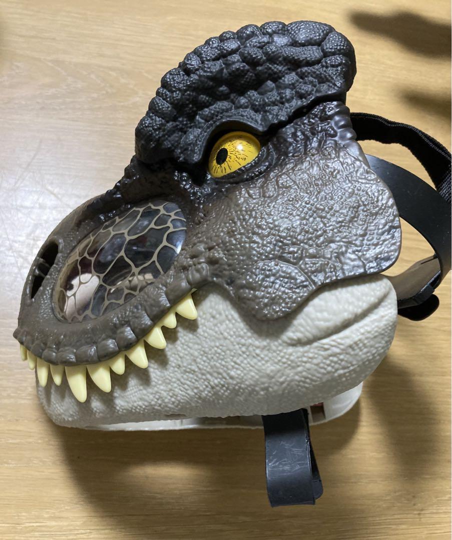 

[USED] Jurassic World New Ruler Sound & Action! T-Rex Mask