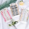 12pcs Boho Handmade Team Bride Beaded Stretch Bracelet Bachelorette Party Bridal Shower Gifts Summer Wedding Jewelry Party Favor