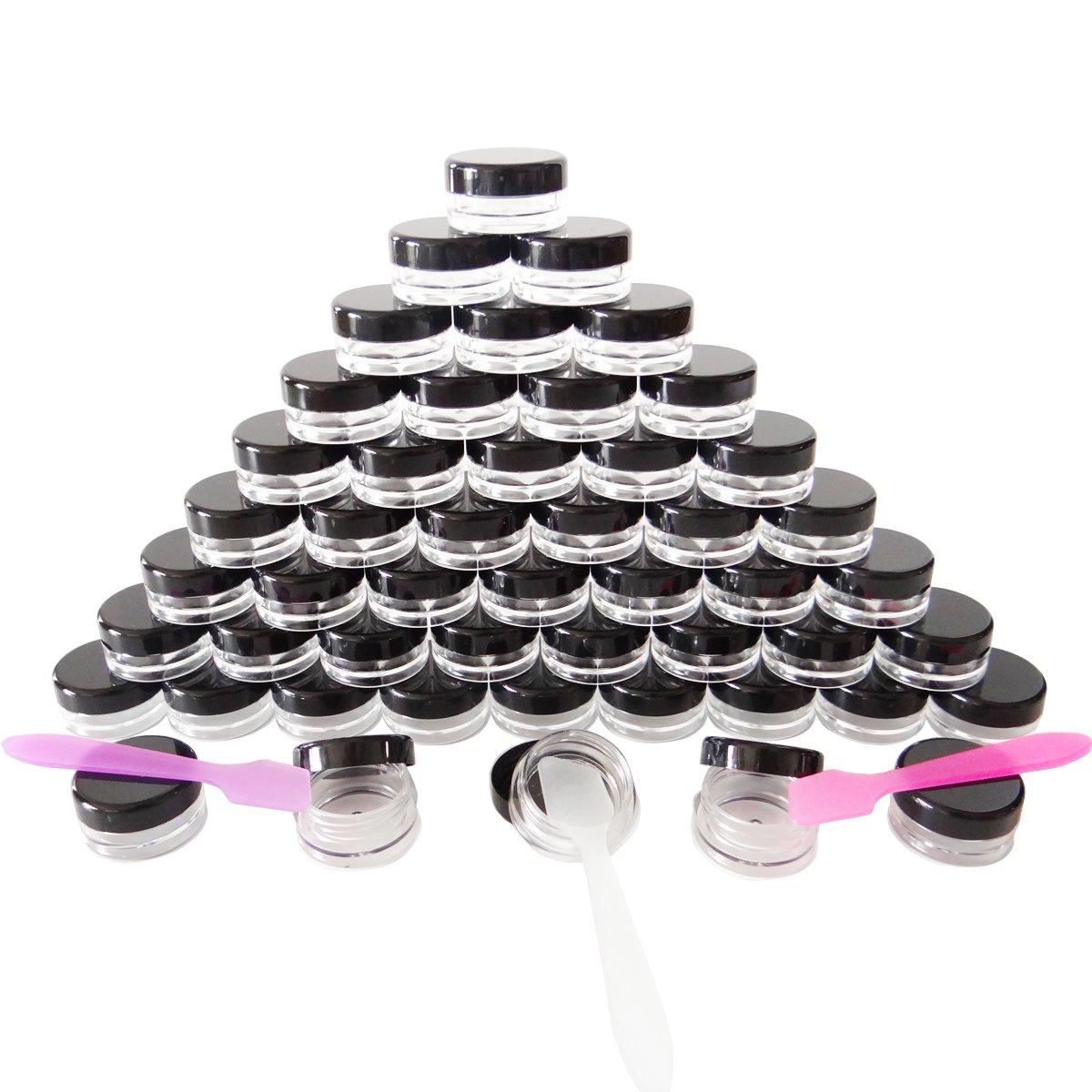 

Wopanxye 50 шт. 5 мл Маленький круглый футляр для крема, футляр для аксессуаров, лосьон, косметический контейнер, многоразовый контейнер, крем для лица, косметика, кремовый контейнер