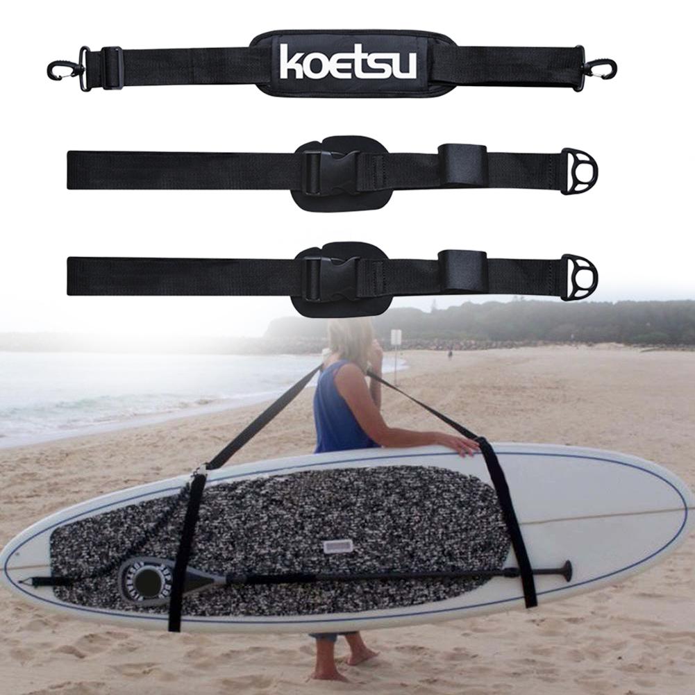 Paddle Board Carry Strap Adjustable SUP Carrying Strap Surfboard Shoulder Carry Sling for Surf Paddle Board Carrier Kayak Tool