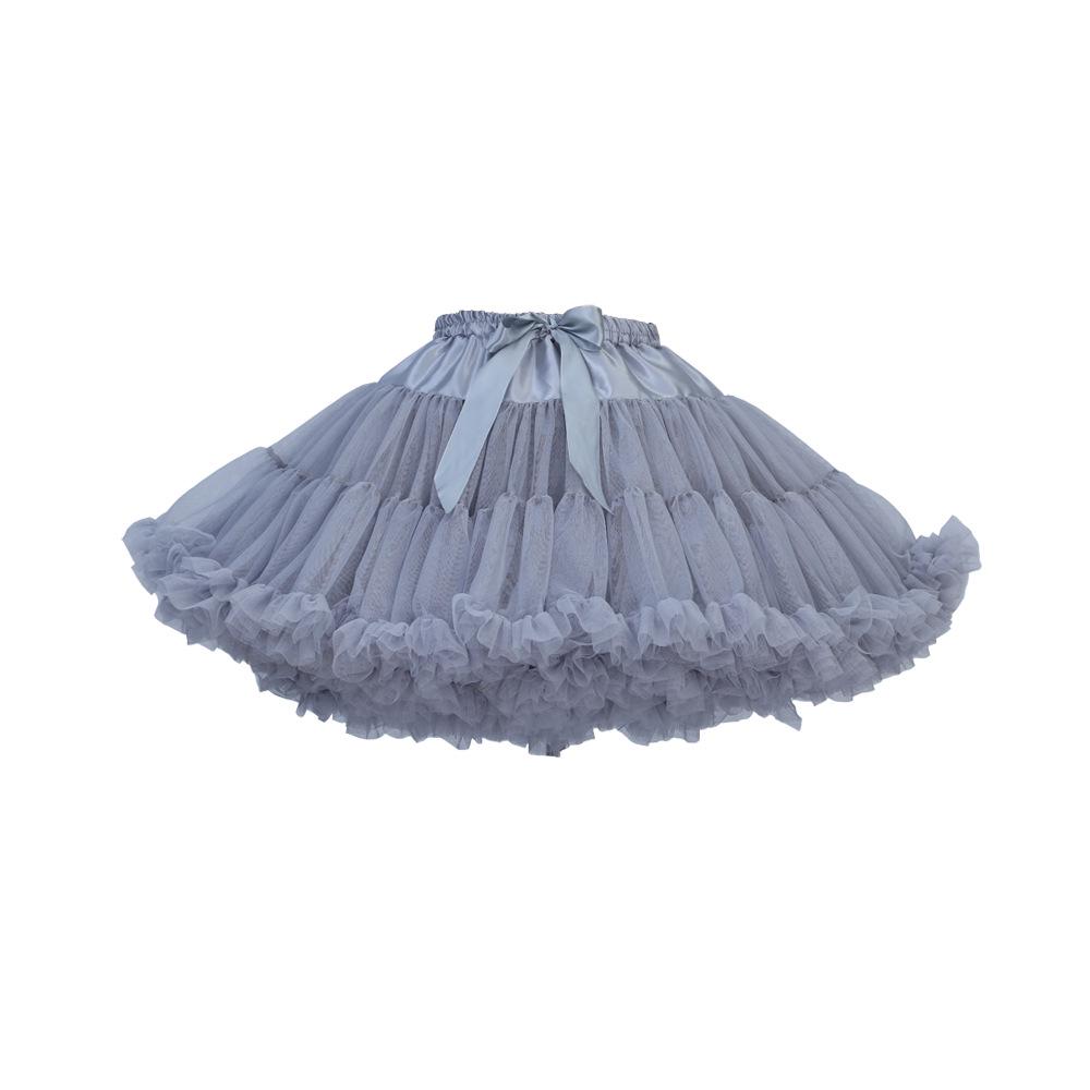 Spodnička Lolita Cloud: Trendy bezkostá čistá příze puff sukně pro cosplay