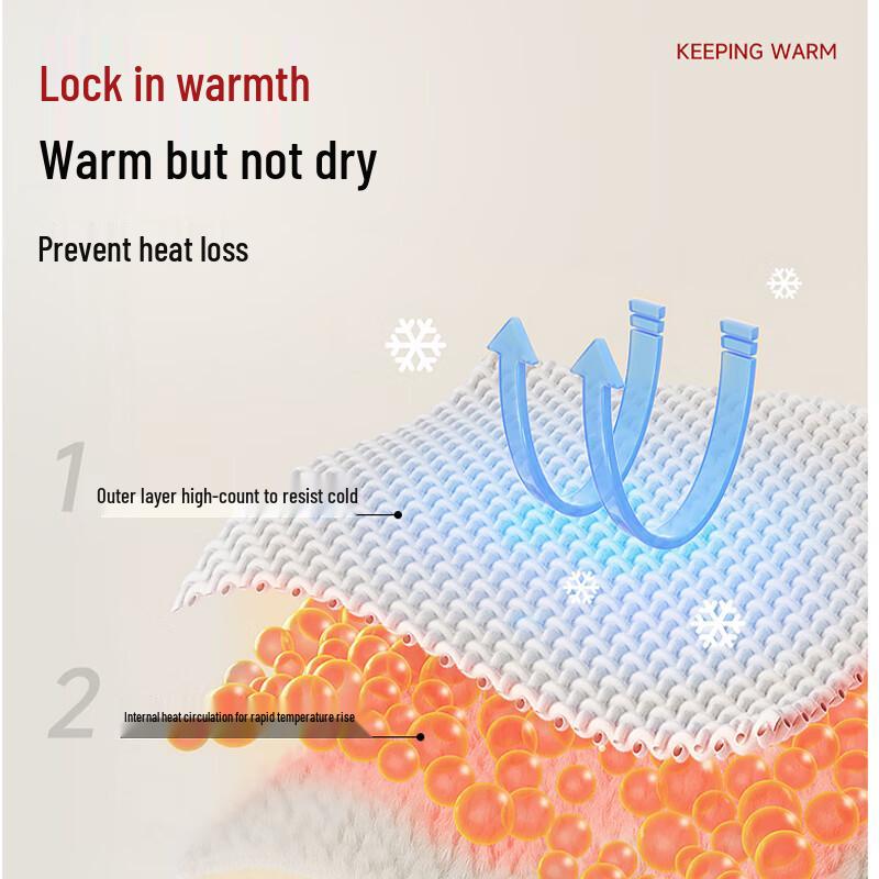 MJ STYLE Damen Fleecegefütterte Gerippte Jogginghose