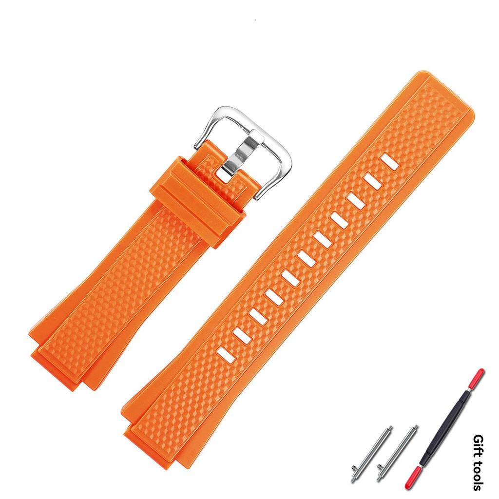 GST-B200 Silicon strap For Casio G-SHOCK 5608 GST-B200-1A modified waterproof Watchband Bracelet wristband