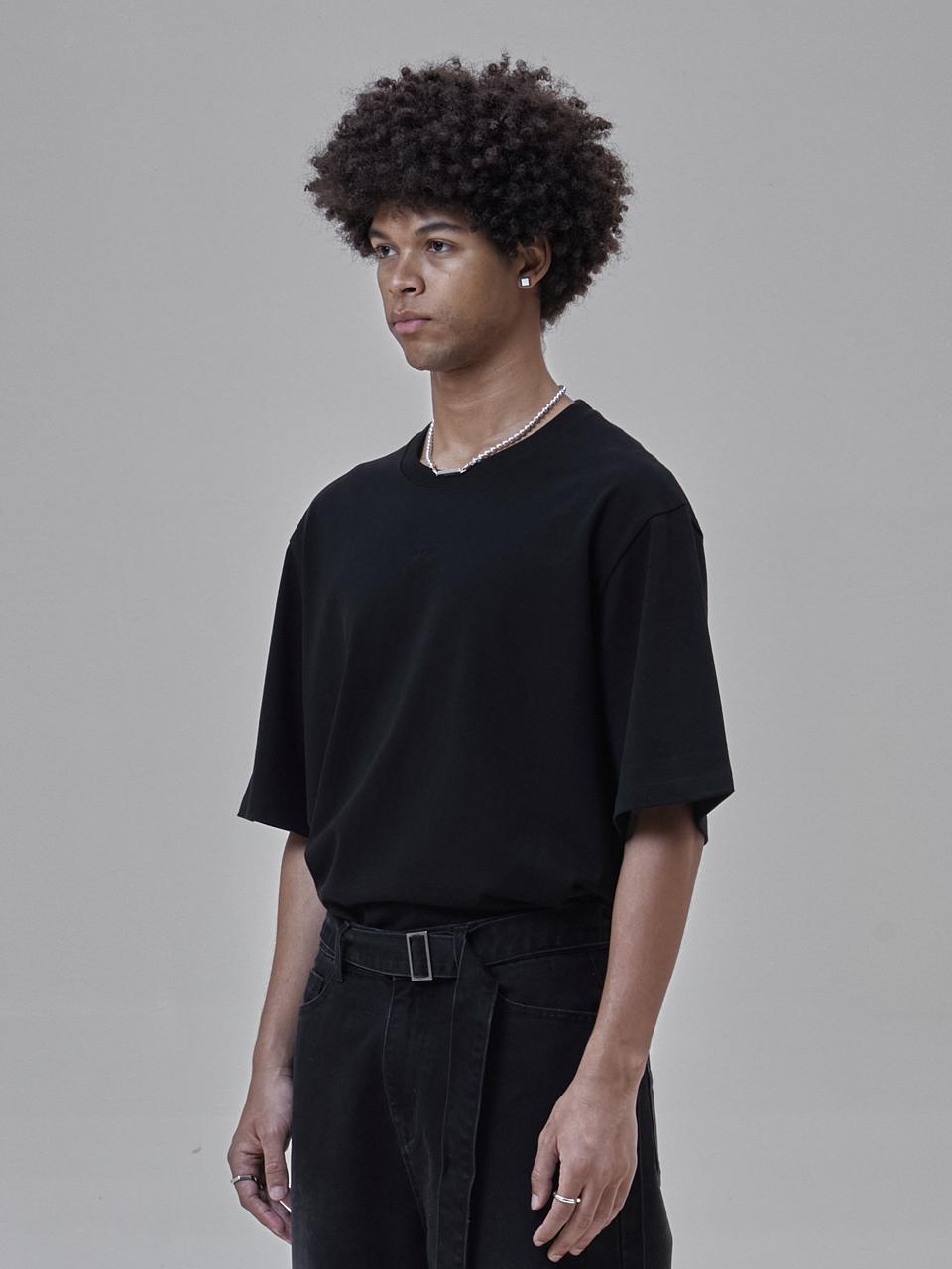 Chosi Black Signature Logo T-Shirt 1