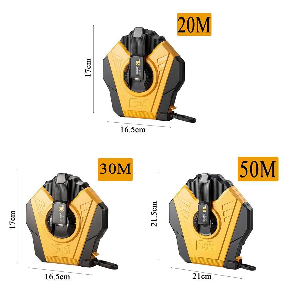 20/30/50M Long Distance Measuring Tape Portable Tape Measure  for Engineer Yard and Field