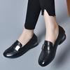 Business Casual Heels for Women Chunky Heeled Penny Pumps Non-Slip Soft Low Block Heel Loafers Women's Round Toe Dress Shoes Office Work Walking Heels