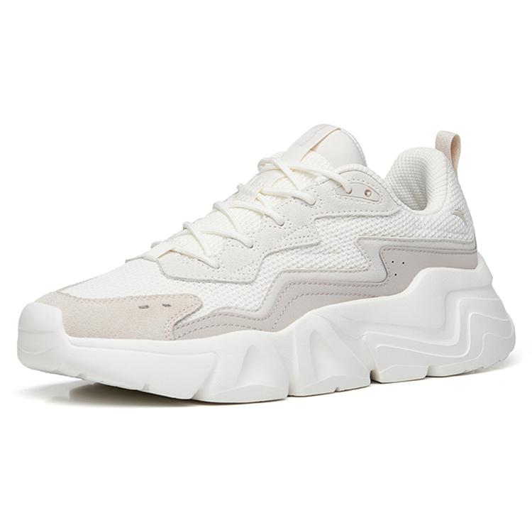 Anta Life Collection Textile, Synthetic Leather Cushioning Slip Resistant Abrasion Resistant Low top Casual Shoes Men's 912248825-1