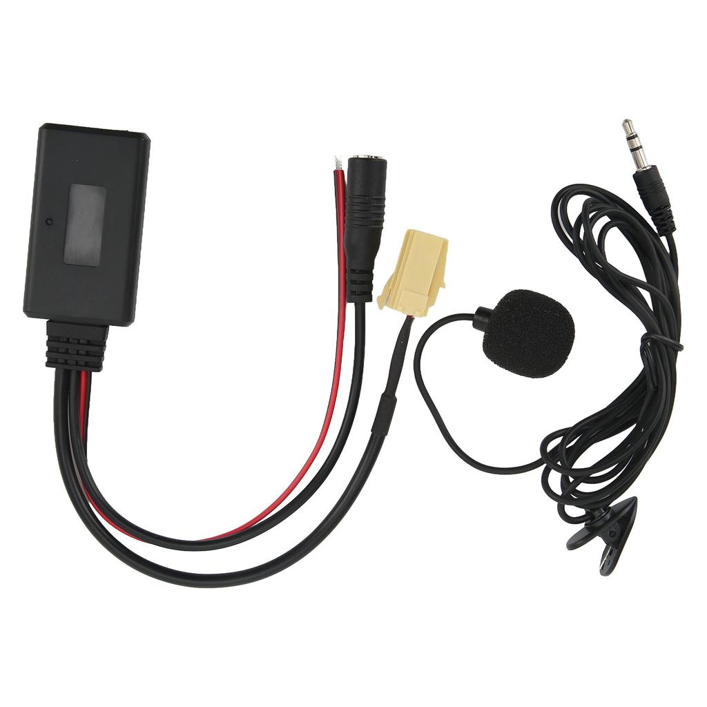 Car Bluetooth Module Radio AUX Input Handsfree Phone Call Cable with Microphone Replacement for Alfa Romeo 159