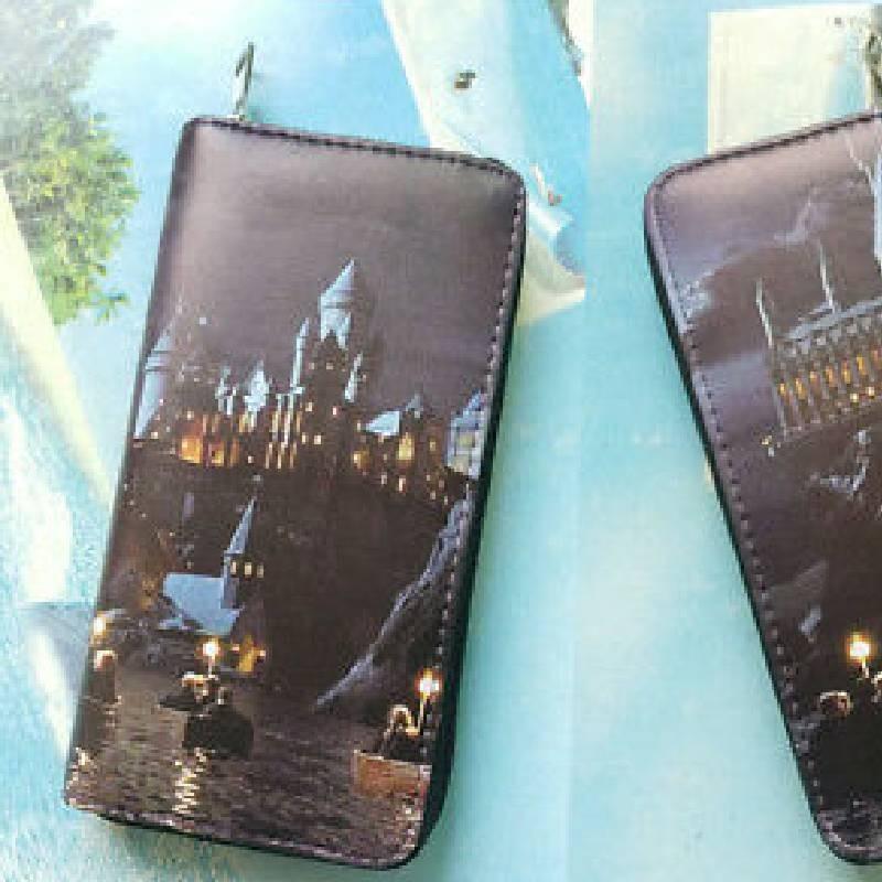 Long Potter Wallet Double Layer High Capacity Card Holder Students Gifts