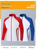Unisex Chinese Team Casual Sports Three-Piece Set: Short Sleeve Polo, Stand Collar Top, Running Shorts.