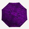 1pc Purple Mandala with Abstract Patterns Umbrella with Plastic Handle,Suitable for All Seasons UmbrellaPT475