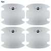 New 4PCS Car Door Handle Protection Sticker Emblem Car Styling For MINI Cooper F56 F55