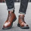 Herrenstiefel Herbst Stiefeletten Mode Herrenschuhe Dropshipping Schneestiefel Gummi Stiefeletten für Herren Schuhwerk Größe 38-46