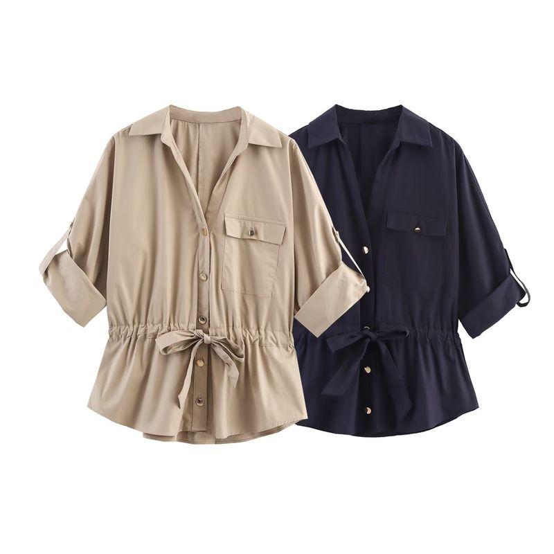 Kaslead New Women Clothes Western Style Fashion Poplin Travel Hunting Shirts 8665534