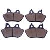 1 Set Motorcycle Front & Right Brake Pads for Harley FLHTC / FLHTCi Electra 2000 2001 2002 2003 2004 FLHR Road King 2000-2007