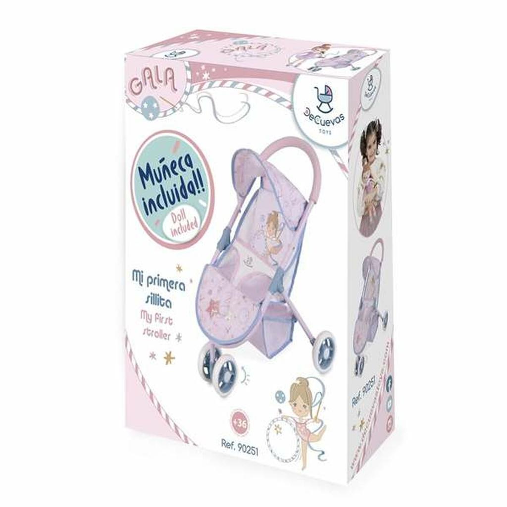 Doll Stroller Decuevas Gala 33 X 48 X 55 Cm Lilac 50 Cm