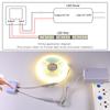 12V 5A LED Dimmer Switch Capacitive CCT Adjustable Touch Sensor Switch For Bathroom Mirror Light Backlight Decoration