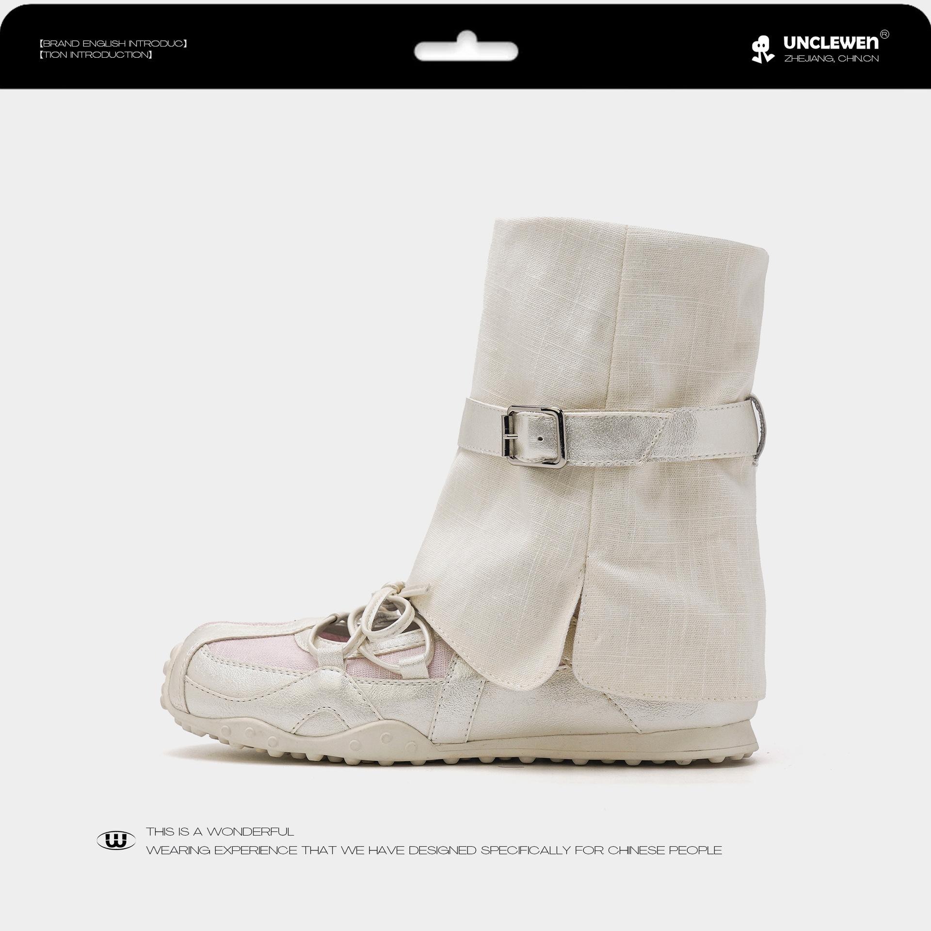 

Zhike Ballet Silver Mary Jane Single Shoes Women s 2025 Summer Breathable New Cool Boots Casual German Training Shoes Women s 35 розовый