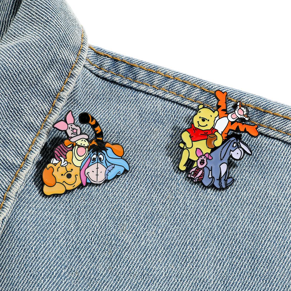 Creative Alloy Brooch Creative Accessories Badge