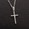 Stainless Steel Christian Tree Cross Necklace for Women Men Pendant Necklaces Retro Religion Jewelry Gift New Design Bijoux