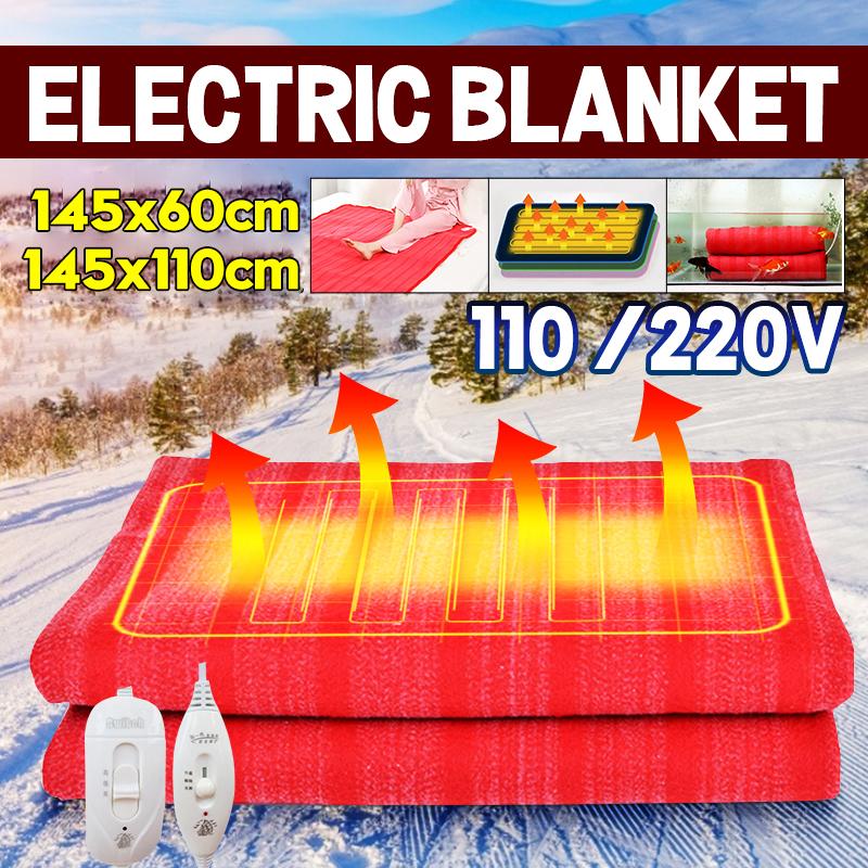 Buy Winter Electric Blanket Heater Single Body Warmer Heated Blanket