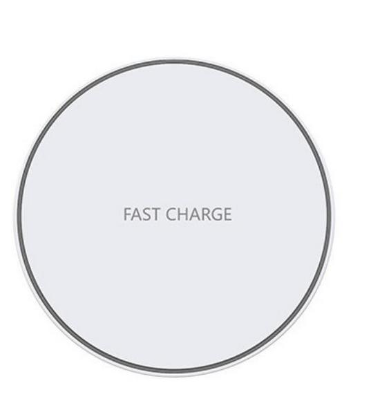 Ultra-Thin 15W Aluminum Wireless Charger, Compatible with Huawei & Apple Phones