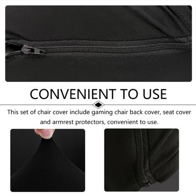 Milk Silk Chair Cover Seat Cover For Curveds Backrests Spill Resistant Stretchable Fabric Sleeve For Home Furniture