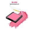 Versatile Matte Blush Palette: Low-Saturation, Single-Color Option