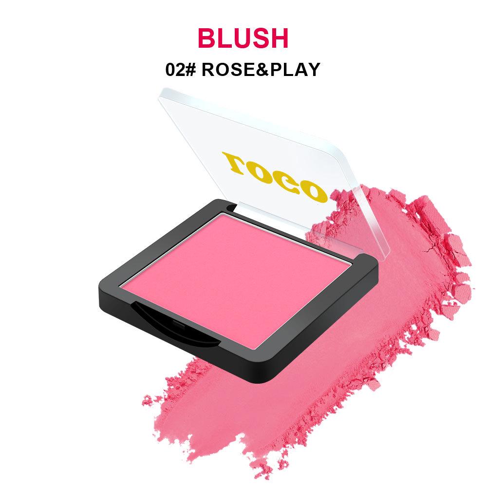 Versatile Matte Blush Palette: Low-Saturation, Single-Color Option
