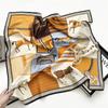 Hangzhou silk 100 mulberry silk large silk scarf women's color matching horse scarf wind versatile shawl scarf dual-purpose