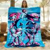 1PC Sonic Artwork Outdoor Blanket Lightweight Flannel, Soft & Warm, All-Season Use for Sofa, Outdoor, Camping, Living Room, Office53