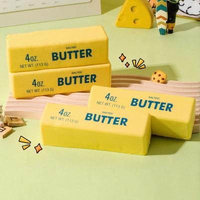 1/2/3 Stück Butterriegel Quetschspielzeug Langsam aufsteigend Angst Stressabbau Butterstick Fidget
