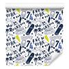 New York Skater Wallpaper for Living Room and Bedroom 50x1000
