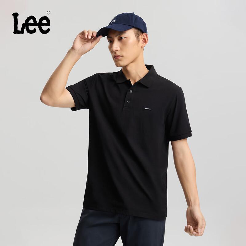 Lee Men's Standard Fit Logo Polo Shirt