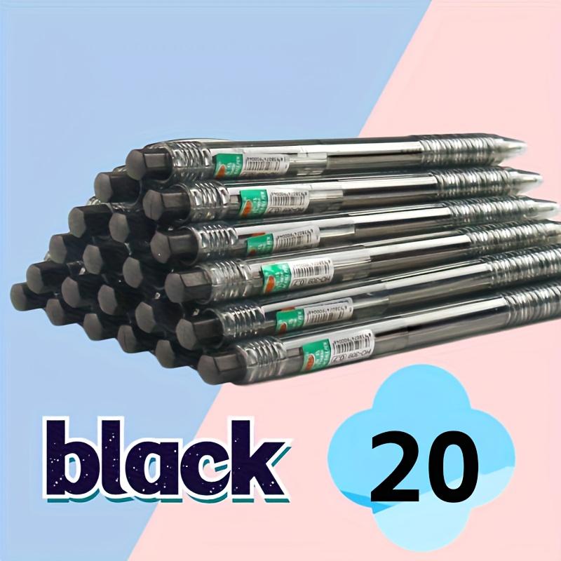 20-Pack Mixed Quick-Dry Gel Pens, Medium Tip for Smooth Writing and Office Use, Work Accessories, Writing Essentials , Artists