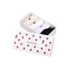 [25FW] Women's Petit Diamond Embroidered Ankle Socks 4-Piece Set JASS5F301WT