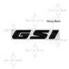 Metal GSI Badge 3D Stickers Car Trunk Body Emblem Decal Styling For Opel Adam Meriva Insignia Mokka Zafira Junior Vauxhall VXR