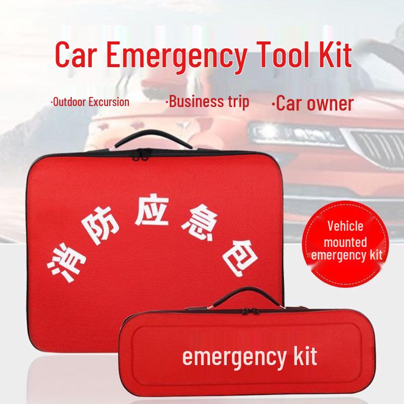 Emergency Rescue & First Aid Kit Backpack for Fire, Earthquake, and Flood