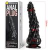 Flower Explosion Suction Cup Anal Plug for Men and Women with SM Backyard Masturbation Device Deformed Anal Plug Adult Sex Toys