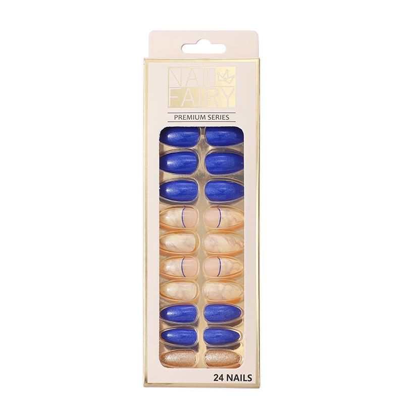 24-Piece Detachable Water Drop Nail Art Set