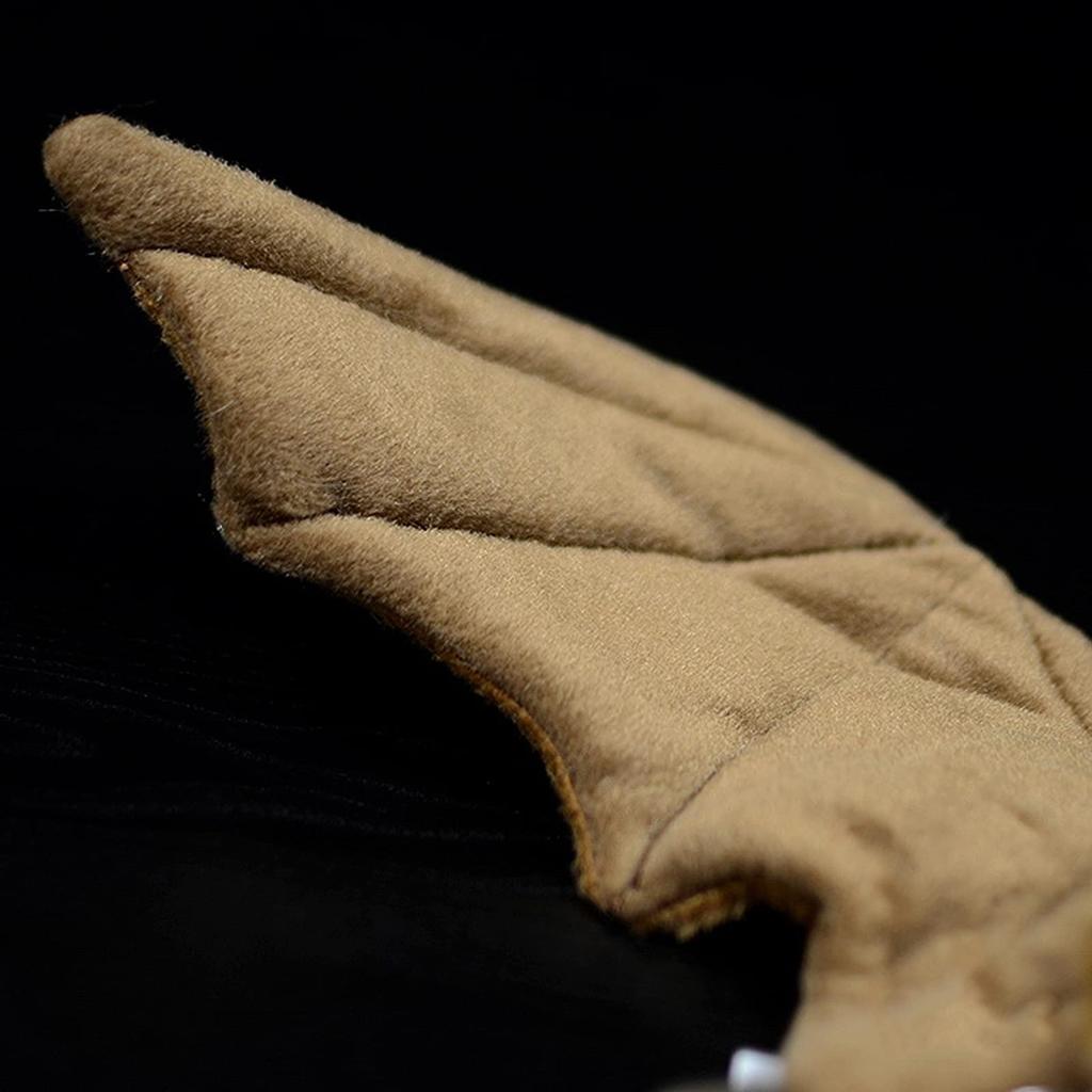 ZHONGXIN MADE Fladdermus Brun Plyschleksak Naturlig Fladdermus Mjuk Plyschleksak Dekoration Fest Halloween Kram Djur Mjuk Fluffig Söt Figur Sovkudde
