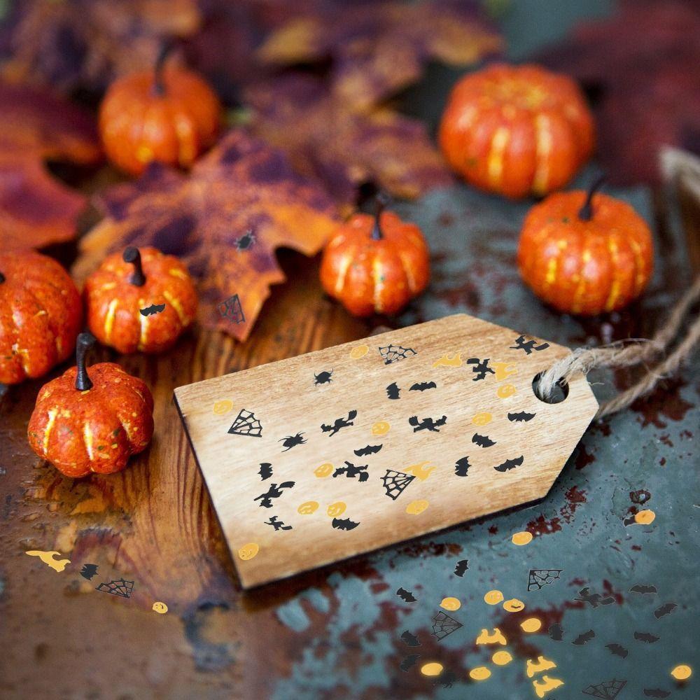 Pumpkin Spider Halloween Confetti Glitter Decorations Halloween Party Decor  Holiday Decor