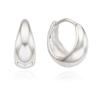 ROAJU [silver925]water Drop Onetouch Earring