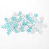 Snowflake-Snow Teal-Silver Christmas Party-Decorations Garland - 6pcs Winter Wonderland Girl Frozen Birthday Hanging Decoration Streamers Banner,