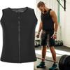 Men Sweat Vest Waist Trainer Workout Sauna Tank Top Male Body Shaper Shirt Vest
